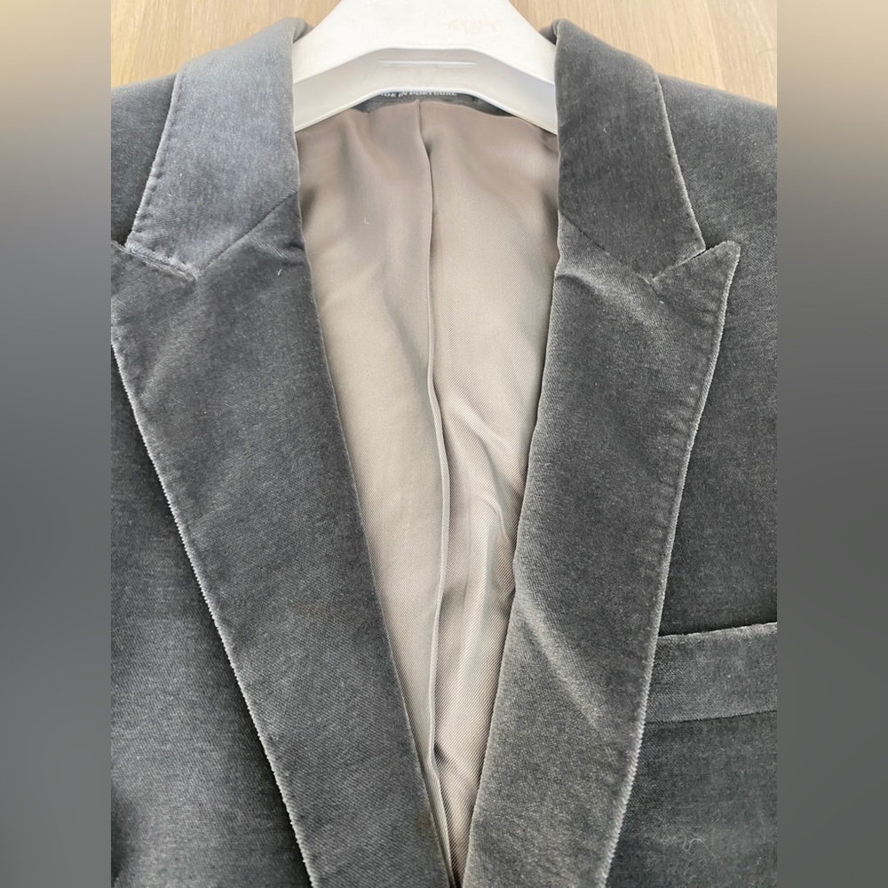 Paul Smith Exclusive cotton velvet blazer men’s slim fit